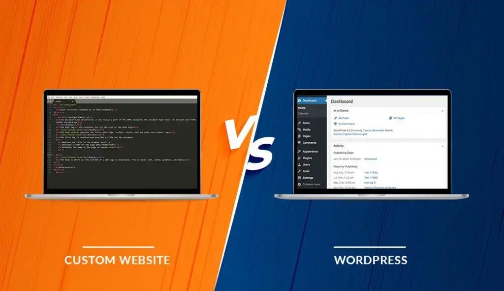 Custom Websites vs WordPress Websites: Which is Better for Your Business